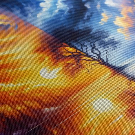 OBRAZ MAGICKÝ STROM ŽIVOTA V KRAJINĚ - OBRAZY STROMY ŽIVOTA - OBRAZY