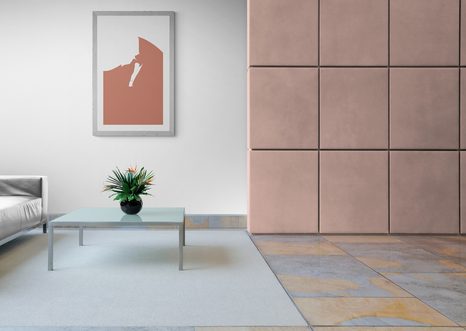 PLAKÁT S PASPARTOU ABSTRAKCE TAJEMNÉHO TANCE - MOTIVY Z NAŠÍ DÍLNY - PLAKÁTY