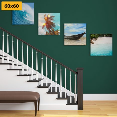 SET OBRAZŮ NÁDECH MOŘE - SESTAVY OBRAZŮ - OBRAZY