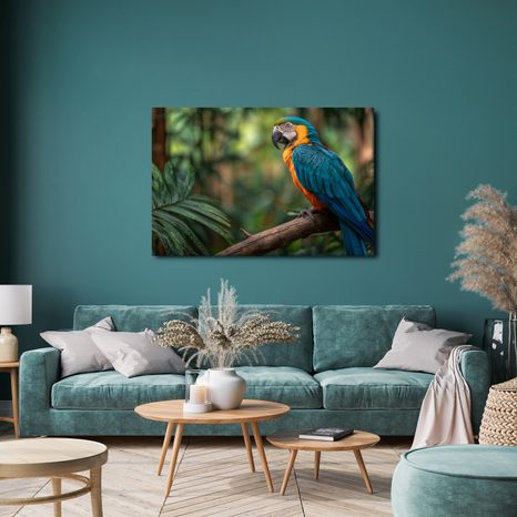 OBRAZ PESTROBAREVNÁ HARMONIE PŘÍRODY - OBRAZY PTÁCI - OBRAZY