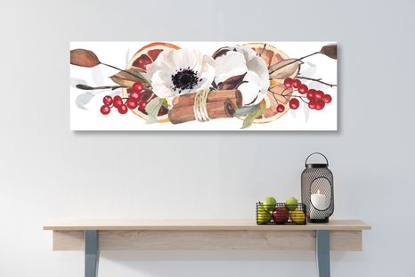 OBRAZ MARTWA NATURA W STYLU VINTAGE - OBRAZY MARTWA NATURA - OBRAZY