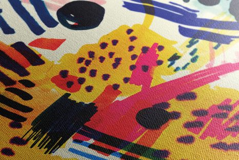 OBRAZ POP ART ABSTRAKCE - POP ART OBRAZY - OBRAZY