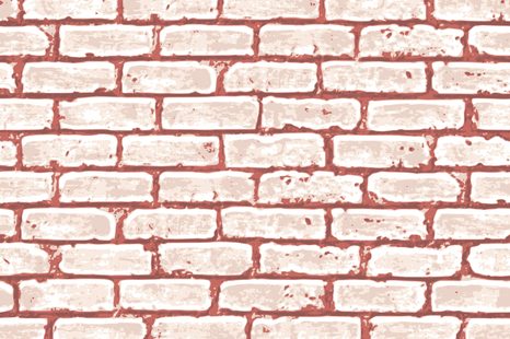 CARTA DA PARATI – MATTONE STREET ART DIPINTO - CARTA DA PARATI IMITAZIONE DI MATTONI, PIETRA E CEMENTO - CARTA DA PARATI