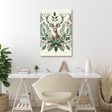 OBRAZ JELENÍ KRÁL V ZELENI - PICTURES DEERS - PICTURES