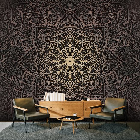 SELF ADHESIVE WALLPAPER BEAUTIFUL MANDALA - WALLPAPERS