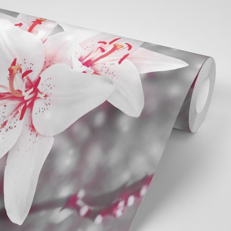 SELF ADHESIVE WALL MURAL SECRET OF THE LILY - SELF-ADHESIVE WALLPAPERS - WALLPAPERS