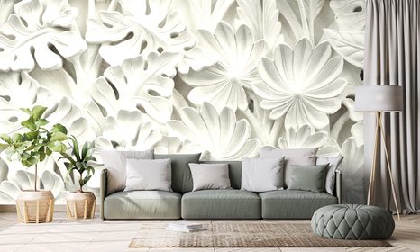 SAMOLEPÍCÍ TAPETA ALABASTROVÁ ZAHRADA - SAMOLEPÍCÍ TAPETY - TAPETY