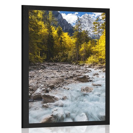 POSTER EINZIGARTIGE BERGLANDSCHAFT - NATUR - POSTER