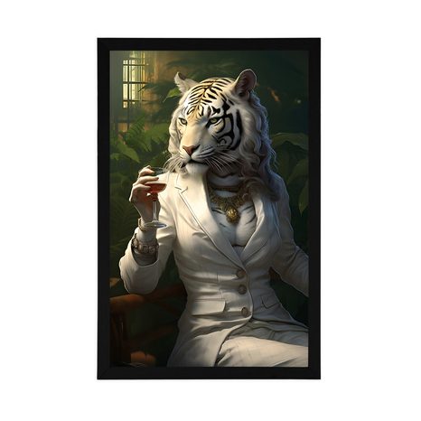 POSTER – GANGSTER ANIMALE TIGRE - GANGSTER ANIMALI - POSTER