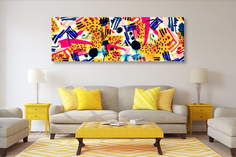 OBRAZ POP ART ABSTRAKCE - POP ART OBRAZY - OBRAZY