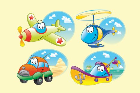 OBRAZ VÝLET ZA SLUNÍČKEM - DĚTSKÉ OBRAZY - OBRAZY