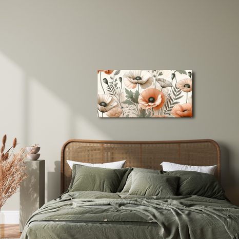 TABLOU MACI DE CÂMP ÎN TONURI PASTELATE - TABLOU MACI - TABLOURI