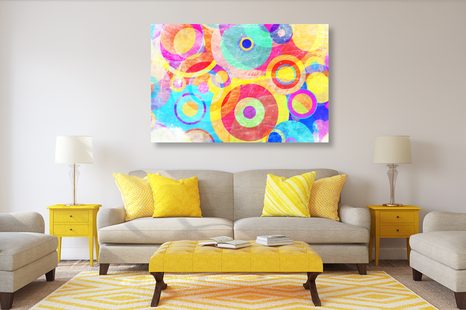 ΕΙΚΌΝΑ ΚΎΚΛΟΥΣ ΓΕΜΆΤΟΥΣ ΧΡΏΜΑΤΑ - ΠΊΝΑΚΕΣ ΠΟΠ ΑΡΤ - ΠΊΝΑΚΕΣ