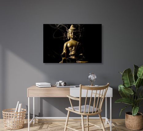 OBRAZ SOCHA BUDHY - OBRAZY FENG SHUI - OBRAZY