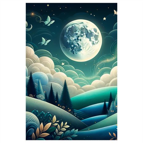 WANDBILD MÄRCHENHAFTE NATUR BEI VOLLMOND - BILDER WALD - BILDER