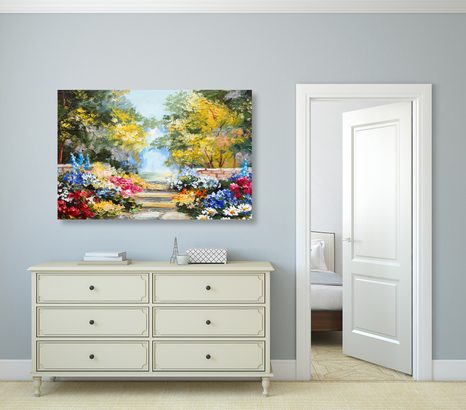 OBRAZ OLEJOMALBA KRAJINKY - OBRAZY PŘÍRODY A KRAJINY - OBRAZY