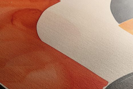 TABLOU MODELE MODERNE PEACH FUZZ - TABLOURI FORME ABSTRACTE - TABLOURI