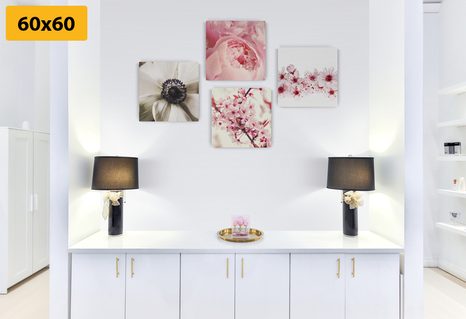 BILDER-SET ZARTHEIT DER BLUMEN - BILDERSETS - BILDER