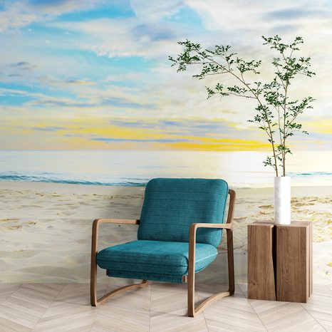 WALL MURAL BEAUTIFUL SANDY BEACH - WALLPAPERS NATURE - WALLPAPERS