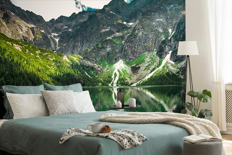 CARTA DA PARATI – LAGO DI MORSKIE OKO NEI TATRA - CARTA DA PARATI NATURA - CARTA DA PARATI