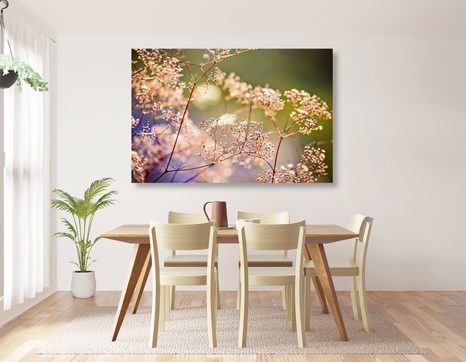 WANDBILD STILLLEBEN MIT BLUMEN - BILDER VON NATUR UND LANDSCHAFT - BILDER