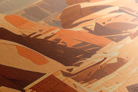 OBRAZ SKALNÍ MĚSTO - OBRAZY HORY - OBRAZY