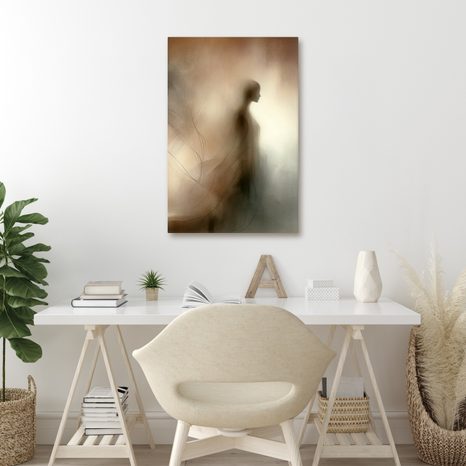 WANDBILD ÄTHERISCHE GESTALT IM LICHT - BILDER - 🔥 TOTALAUSVERKAUF