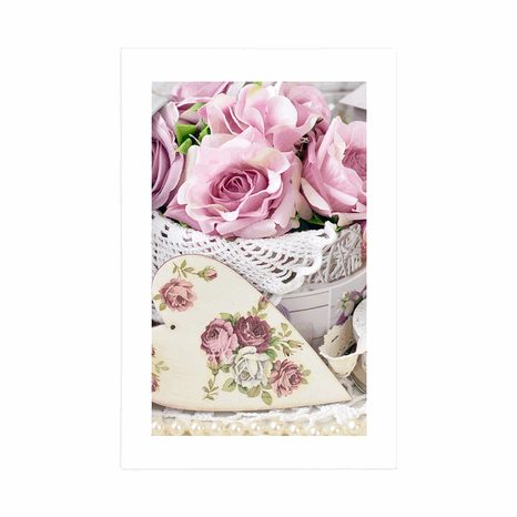 POSTER – STILE ROMANTICO VINTAGE - FIORI - POSTER