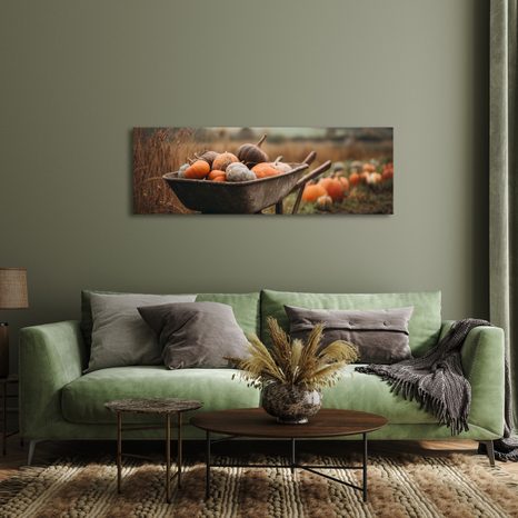 OBRAZ VENKOVSKÁ PODZIMNÍ KRAJINA - OBRAZY ZÁTIŠÍ - OBRAZY