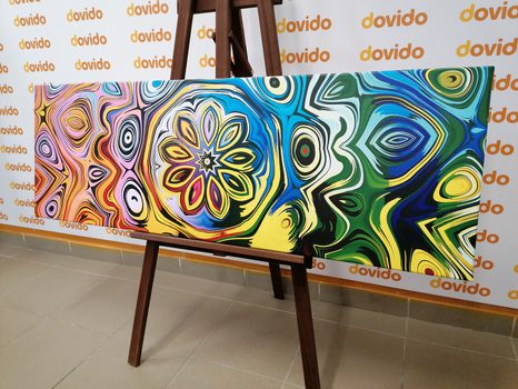 КАРТИНА НА ПЛАТНО – КРЕАТИВНО ЦВЕТНО ИЗКУСТВО - АБСТРАКТНИ КАРТИНИ - КАРТИНИ