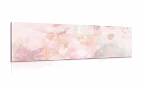 TABLEAU SUR TOILE – FEUILLES D'AUTOMNE EN ROSE - TABLEAUX - 🔥 VENTE TOTALE