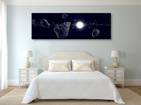 TABLOU METEORIȚI - TABLOURI STELE ȘI COSMOS - TABLOURI
