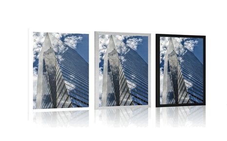 PLAKAT MAJESTETIČNI NEBODERI - GRADOVI - PLAKATI