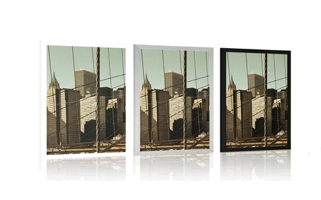 AFFICHE – MANHATTAN - VILLES - AFFICHES