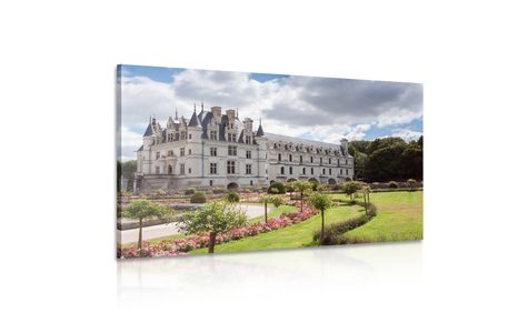 OBRAZ ZÁMEK CHENONCEAU - OBRAZY MĚSTA - OBRAZY