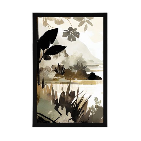 POSTER – LAGO NELLA GIUNGLA - LAGHI - POSTER