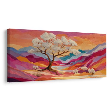 OBRAZ STROM ŽIVOTA V BAREVNÉ PŘÍRODĚ - OBRAZY STROMY ŽIVOTA - OBRAZY