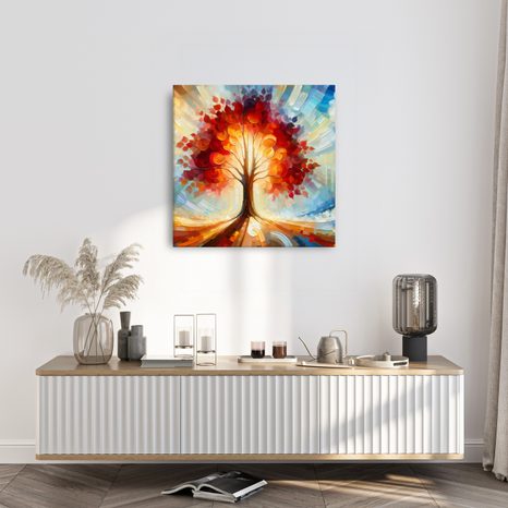 OBRAZ PODZIMNÍ BARVY STROMU ŽIVOTA - OBRAZY STROMY ŽIVOTA - OBRAZY