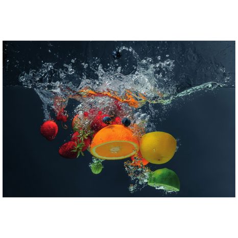SELBSTKLEBENDE TAPETE OBST IM WASSER - SELBSTKLEBENDE TAPETEN - TAPETEN