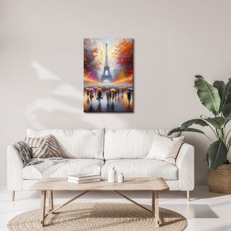 OBRAZ PAŘÍŽ V BARVÁCH PODZIMU - OBRAZY PAŘÍŽ - OBRAZY