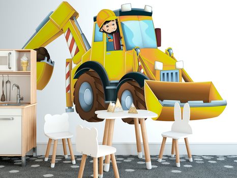 SELBSTKLEBENDE TAPETE KINDERBAGGER - SELBSTKLEBENDE TAPETEN - TAPETEN