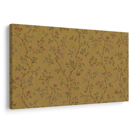 WANDBILD ZARTE ZWEIGE MIT BLÜTEN - BILDER BLUMEN - BILDER