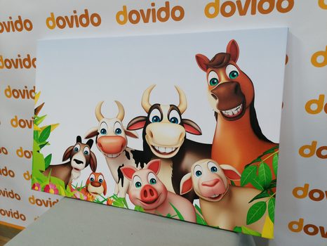 TABLOU ANIMALE DIN FERMĂ - TABLOURI PENTRU COPII - TABLOURI