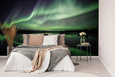 SELBSTKLEBENDE FOTOTAPETE POLARLICHT - SELBSTKLEBENDE TAPETEN - TAPETEN