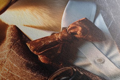 WANDBILD TIERISCHER GANGSTER ENTERICH - WANDBILDER TIERISCHE GANGSTER - BILDER