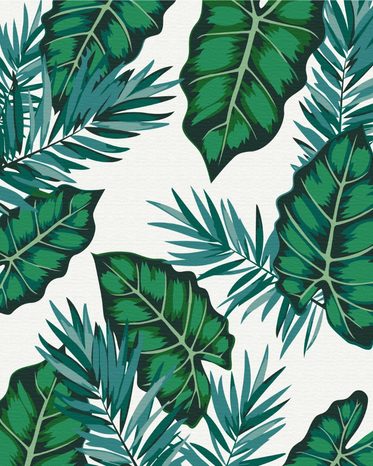 MALOVÁNÍ PODLE ČÍSEL TROPICKÉ ZÁTIŠÍ - ZÁTIŠÍ - MALOVÁNÍ PODLE ČÍSEL