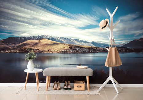 FOTOTAPETA PODVEČER U JEZERA - TAPETY PŘÍRODA - TAPETY