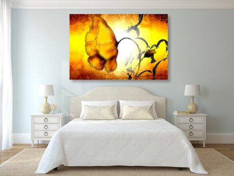 OBRAZ ETNO KVĚT - ABSTRAKTNÍ OBRAZY - OBRAZY