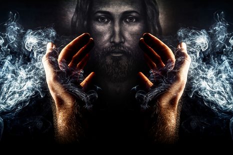 SAMOLEPÍCÍ TAPETA VÍRA V JEŽÍŠE - TAPETY - TOTÁLNÍ VÝPRODEJ 🔥