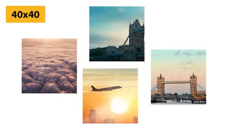 SET DI QUADRI – VIAGGIO DEI SOGNI - COLLEZIONI DI QUADRI - STAMPE E QUADRI